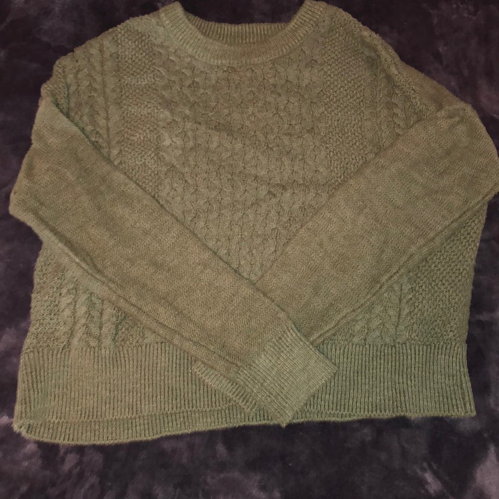 Army Green Sweater